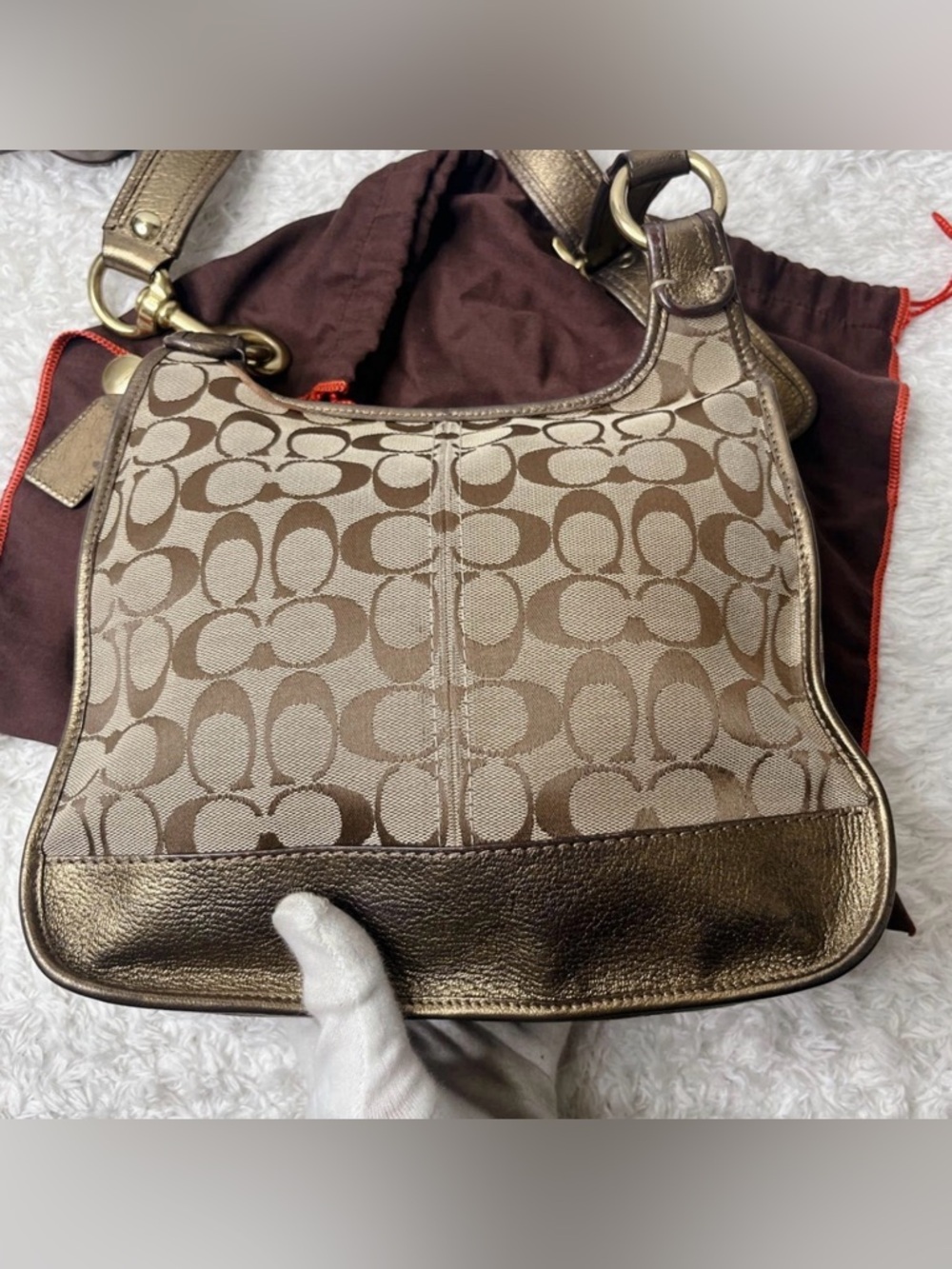 LIMITED EDITION Y2K COACH LEGACY HIPPIE BAG - Picture 4 of 16